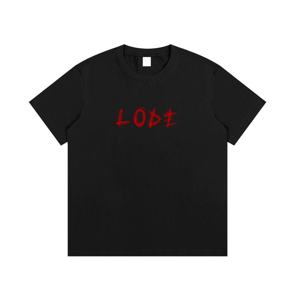 LODE LIFE Back Print Tee — Black