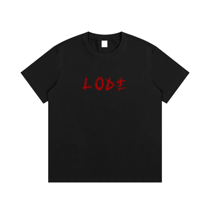 LODE LIFE Back Print Tee — Black