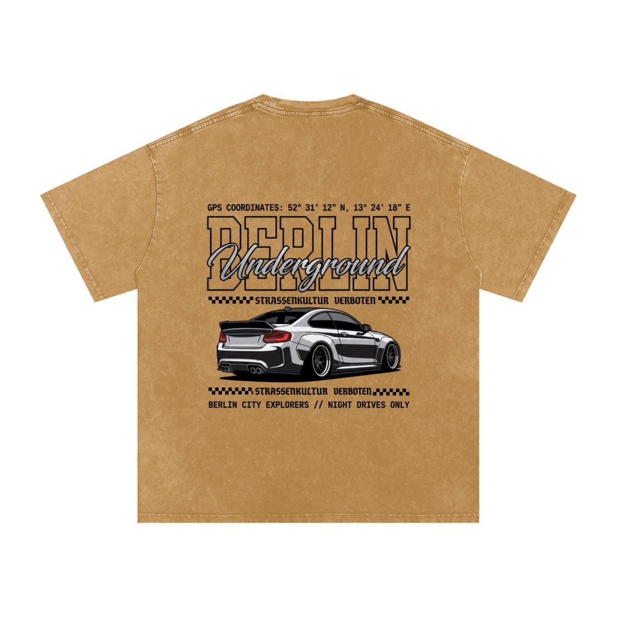 Berlin Underground Car Graphic Tee