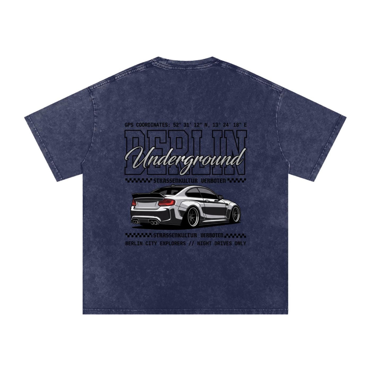 Berlin Underground Car Graphic Tee